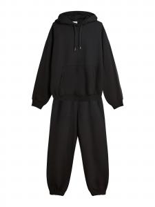 Bershka Спортивный костюм в черном цвете