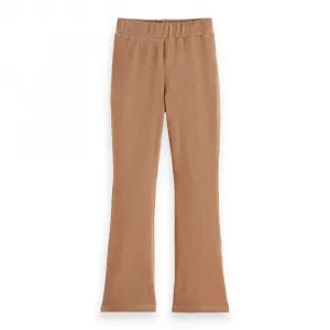 Леггинсы Scotch & Soda Velvet Ribbed, коричневый