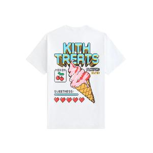 Футболка Treats Series SS25 Cherry Arcade мужская KITH, белый