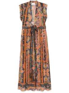 Платье макси Melissa ISABEL MARANT, оранжевый
