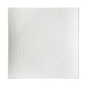 Тарелка сетка белая квадратная плоская 27 см Rosenthal, белый