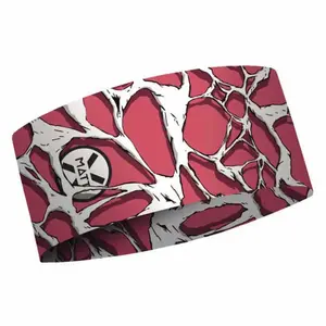 Повязка на голову Matt One Layer, красный