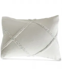 Наволочка Решетка из синели, Король Peri Home