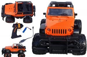 Большой автомобиль с дистанционным управлением ВНЕДОРОЖНЫЙ автомобиль с дистанционным управлением для детей оранжевый 27x16x17 PakaNiemowlaka