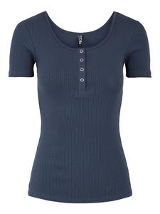 Рубашка PIECES Kitte, морской синий