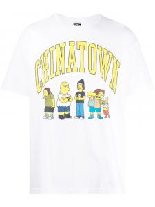 MARKET футболка Ha Ha Arc из коллаборации с The Simpsons, белый