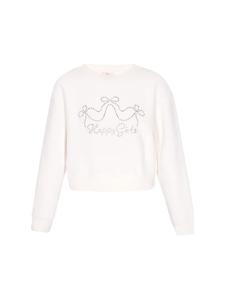 MyMo Женская толстовка кремового цвета