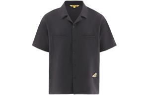 CAT Мужская черная рубашка