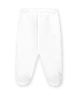 Комплект из 2 детских леггинсов из начесанного хлопка Babidú, белый