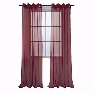Светофильтрующая штора Cara One Sheer Grommet RT Design, цвет Burgundy