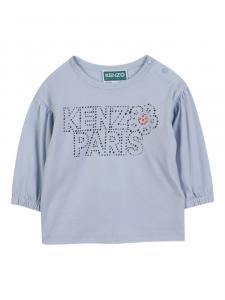 Kenzo Kids футболка с логотипом, синий