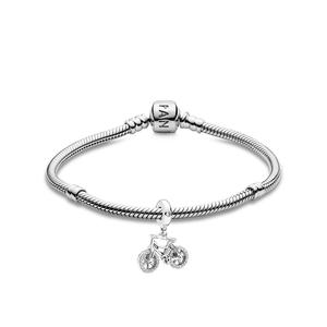 Pandora Серебряный браслет 925 пробы унисекс