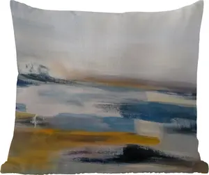 Подушка для улицы - картина маслом - абстракция - 60 x 60 см - водонепроницаемая - подушка для отдыха - декоративная - подушка для сна MuchoWow