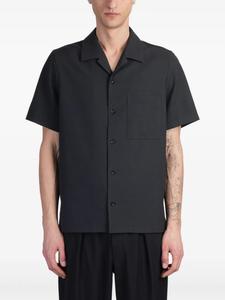 Рубашка из льняной смеси Attachment, черный