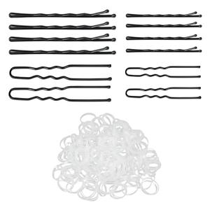 Заколка для волос cosette haarnadeln Soho, schwarz, количество 300 шт.