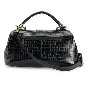 Ameri Кожаная классическая кожаная сумка через плечо Hillary Ameri Leather, серый