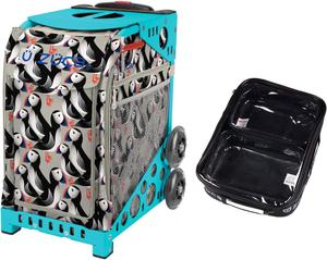 Спортивная сумка Zuca - Игривые тупики с подарочными сумками: одна большая и две маленькие (бирюзовая оправа)