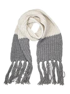 Шарф collezione alessandro, серо-коричневый