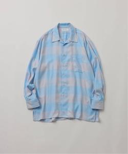 Летняя рубашка в клетку из модала с открытым воротником Journal Standard, цвет Blue