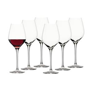 Бокалы для красного вина Rotweinkelche Exquisit (Royal) 480 мл, набор 6 шт., прозрачные Stölzle, прозрачный