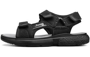 Пляжные сандалии мужские черные Jeep