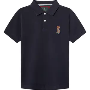 Поло с коротким рукавом Hackett Heritage Harry, синий
