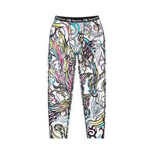 Брюки Supreme x The North Face Base Layer Pant, Multicolor Dragon