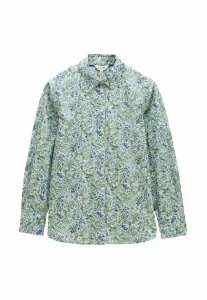 Блузка-Бойфренд на пуговицах Joules, Green Ditsy