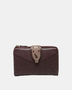 Средний кошелек Freedom из кожи Abbacino, бордовый