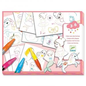 Djeco, креативный набор Girl's World, DJ08996