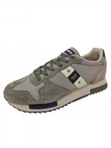 BLAUER USA Кроссовки QUEENS 01 зеленого цвета