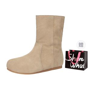 BIGTREE Ботильоны женские цвета: абрикос/карамель/хаки/кофе/черный