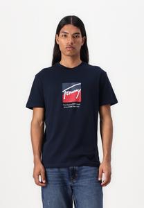 Футболка с принтом Tommy Jeans, темно-синий