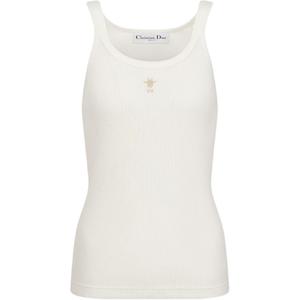 Женские майки DIOR, экрю