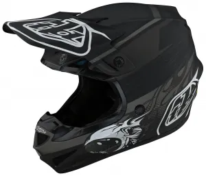 Внедорожный шлем Troy Lee SE4 Polyacrylite Mips Skooly (SM) Troy Lee Designs, черный