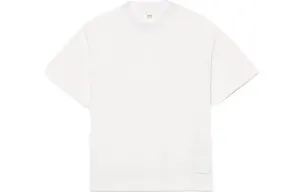 Футболка Ami Satin Label AMIPARIS, белая