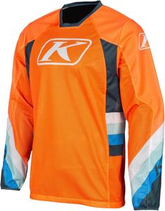 Джерси клим мохаве 2023 для мотокросса Klim, Orange/White/Blue
