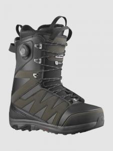 Ботинки для сноуборда Salomon X Approach Lace SJ BOA 2026 Snowboard-Boots, black/black/black