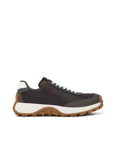 Женские спортивные кроссовки на контрастной подошве черного цвета Camper, черный