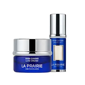 LA PRAIRIE Набор пробников Laiponi Blue Caviar, увлажняющий тоник и крем 5мл+крем 5мл