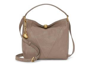 Сумка через плечо Vince Camuto Medina Leather Shoulder Bag, Dark Taupe Leather