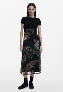 Платье Desigual M C LACROIX, Black/Brown