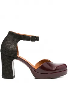 Босоножки Damaho 80 на блочном каблуке Chie Mihara, красный