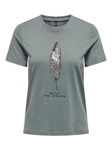 Рубашка ONLY ONLKITA, Olive/Fir