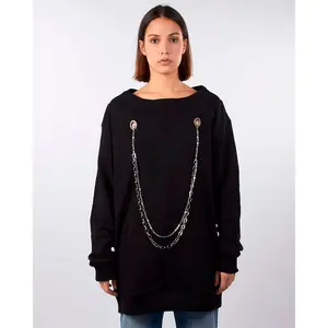 Толстовка Diesel Moeanu 00SZB4, черный