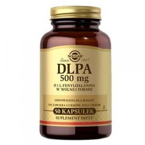 Solgar, DLPA 500 мг, 50 капсул Inna marka