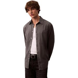 Рубашка SS25 мужская Calvin Klein, серый