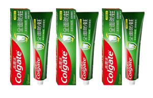 COLGATE Зубная паста Mint для свежего дыхания, предотвращения кариеса и защиты зубов Mint 90г/140г*3