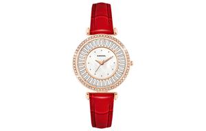 KANGOL Часы Women's Watch, Leather Red