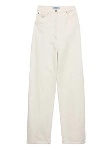 Джинсы Prada из хлопка, белый